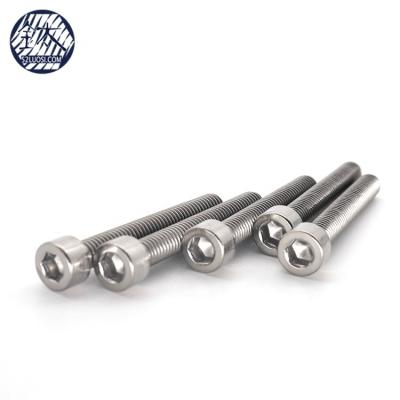 China Pan Head Titanium M3 Parallel Hex Socket Allen Head Screws for sale