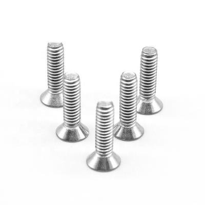 China M4 din965 titanium cross recessed countersunk flat head titanium fastener screw for sale