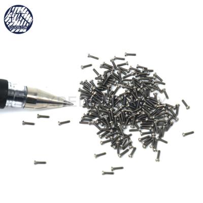 China Small Pan M1.6 M2 Titanium Bolts Eyeglass Screws for sale