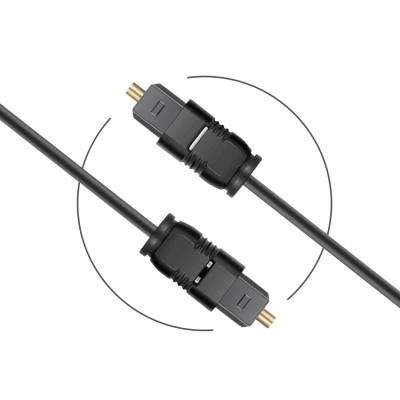 China Professional Low Insertion Loss Fiber Optic Audio Cable Supplier , Home Theater TV Stereo Cable for sale