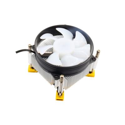 China Cooler Colorful CPU CPU Heatsink RGB PC Air Fans Cooling For Intel 1155 1366 Sockets for sale