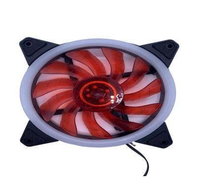 China Computer Case Computer Case Fan Air Cooling Cooler Led Fan RGB Colorful Light Cooler 120mm Silence PC Case Fan for sale