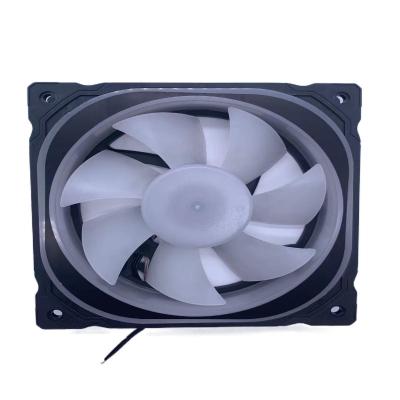 China DC 120mm LED Computer Case 12V Computer Case Fan RGB Low Noise High Speed ​​Fan RGB Fan for sale