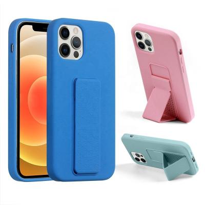 China New Product Trend Anti-falling Phone Cases Hot Selling Magnetic Strap Phone Case Mobile Phone Holder Case Cover for sale