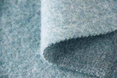 Cina Tessuto imbottente normale del filato del mohair, tessuto giapponese 57/59 larghezze della lana di Boucle in vendita