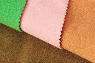 China Plush Fleece Knitting Wool Twill Fabric For Lady ' S Coats  148CM Width for sale