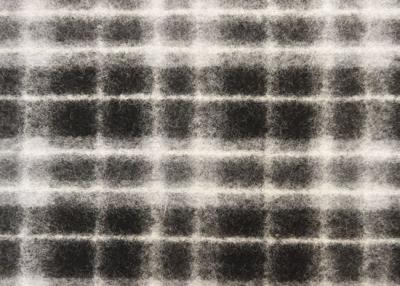 China Waterproof Wool Jersey Knit Fabric Plaid Woolen Dress Material for sale