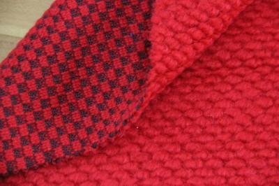 China Soft Texture English Wool Suiting Fabric , Merino Red Wool Flannel Fabric for sale