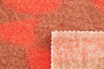 China Soft Textile Fashion Designer Wool Weave Faux Fur Fabric Yarn - Dyed Craft for sale