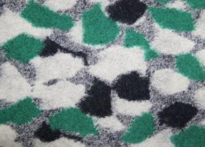 China Jacquard Craft Double Faced Wool Fabric By The Metre 530G / M Weight for sale