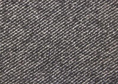 China Coarse Strong Twilled Worsted Fabric , Wool Dyed Jacquard Design Fabric for sale