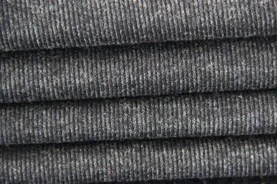 China Detailed Light Line Style Stretch Knitted Wool Fabric For Garment for sale