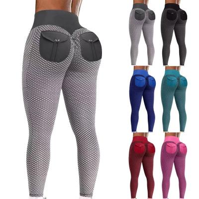 China 2022 Ladies Tie Antibacterial Dye Printed Mcompression Nylon Women High Waisted Workout Leggings for sale