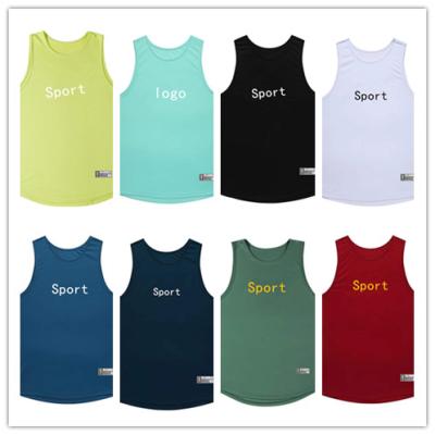 China QUICK DRY custom sports basketball vests for men and women in American summer fitness sleeveless vest sweat-absorbent, quick-drying shooti for sale