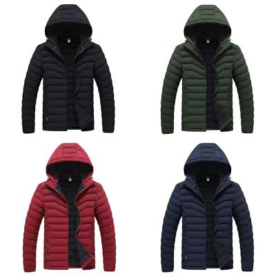 China American Custom Winter Waterproof Mens Jacket Stripper Viable Fish Windproof Mens Cotton Jacket for sale