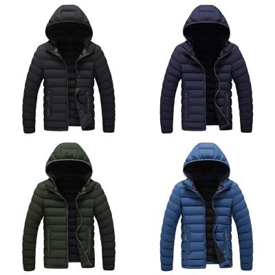 China Custom Outdoor Winter Sustainable Warm Thin Layer Hooded Stripper Windproof Jacket for sale