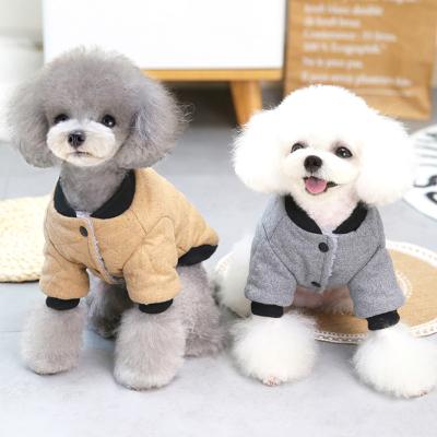 China Wholesale Viable Winter Dog Clothes Pet Jacket Warm Coat Dog Clothes Equipment Vest Waterproof Pet Suit for sale