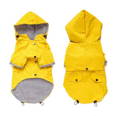 China Viable Raincoat Dog Clothes S-5XL Pet Hooded Coat Jacket Windproof Outdoor Hoodie For Small Medium Large Cats Dogs Pet Raincoat for sale