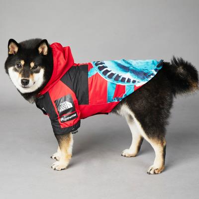 China Pet Jacket Dog Coat Viable Waterproof Outdoor Clothes Reflective Dog Raincoat For Dog Cat Designer Luxury Pet Clothes for sale