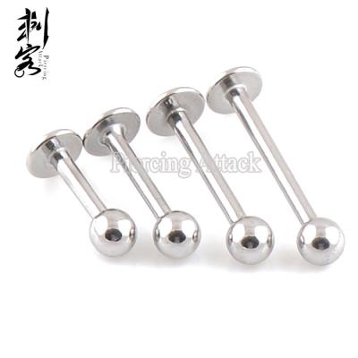 China CLASSIC Surgical Steel Lip Piercing Labret Ring Body Piercing Jewelry for sale