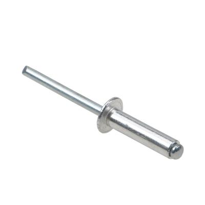 China DIN 7337 Stainless Steel Open Type Dome Head Aluminum Blinds Rivets Pop Rivets for sale