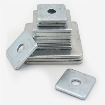 China Heavy Industry Flat Washer Square Washers DIN 436 Galvanized Square Washer for sale