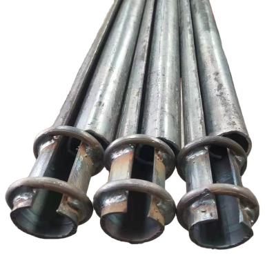 China Underground Mining Tunnel Arch Support Factory Supply Galvanized Split Set Rock Bolt For Underground Mining for sale