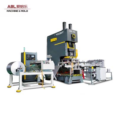 China Factory ABL MACHINE C Fix Stroke Jumbo Press Aluminum Foil Roll Making Machine Restaurant Take Out Container for sale