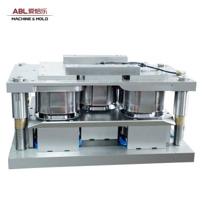 China Container Make One Three Square Aluminum Foil Lunch Box Forming Die Stamping Die Production Aluminum Foil Die Customized Sample Production for sale