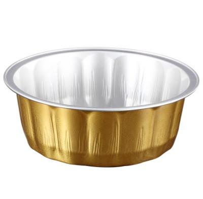 China Eco-friendly 330ml Best Selling Colorful Aluminum Foil Colorful Baking Cups for sale