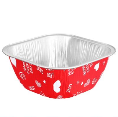 China Wholesale 230ml Disposable Dessert Baking Container, Aluminum Foil Baking Cups for sale