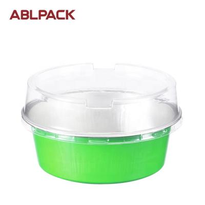 China ABLPACK 150ml 5oz Food Packaging Containers Aluminum Foil For Container Disposable Baking Mold for sale