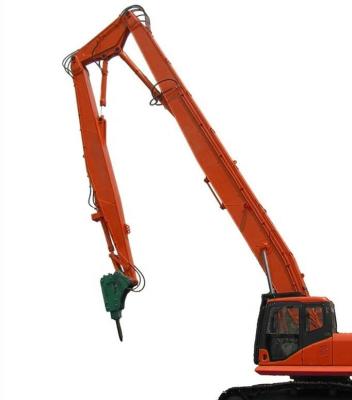 China Excavator Demolition Boom High Reach Arm And Boom With CE Certificate 24m Long Attachment Hot Selling for sale