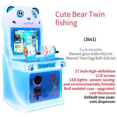 China Coin Slot Game Machine Coin Operated  Commercial  Two person Fishing Game for sale