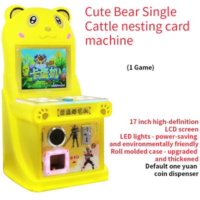 China Coin Arcade Game Supplies From Chinese Wholesalers Cow Card Machine Button Game for sale