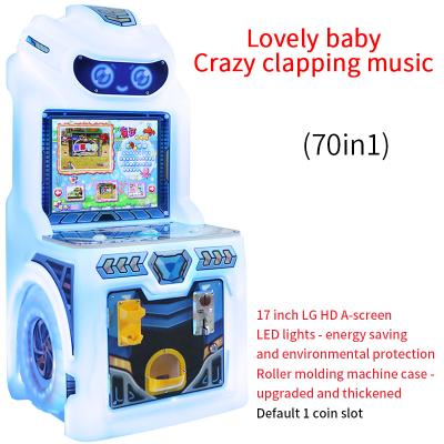 China Double Player Coin Operated Fighter Box Arcade Click Button Game for sale