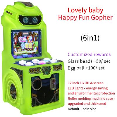 China Coin-Op Arcade Redemption Games Joyful Mouse Button Game Te koop