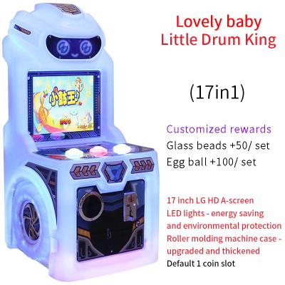 China Coin-Operated Machines Games  Music Little Drum King Button Game for sale