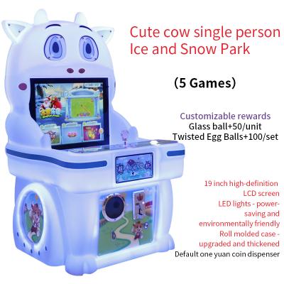 China Rocker Game Station LBE VR Gaming with Motion Simulators Ice And Snow Park Machine for sale