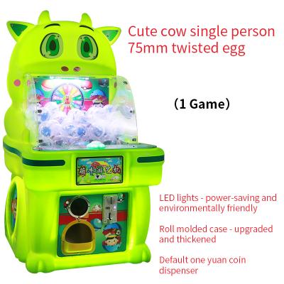 China 75mm Egg Twisting Arcade Basketball Game Machine Cabinet Machine for sale