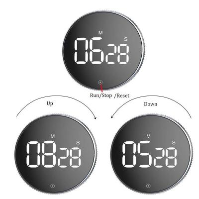 China Sustainable LED Twist One Button Operation for Teacher Children and Elderly, for Lab, Kitchen Timer, HAPTIME Magnetic Countdown Digital Timer for sale