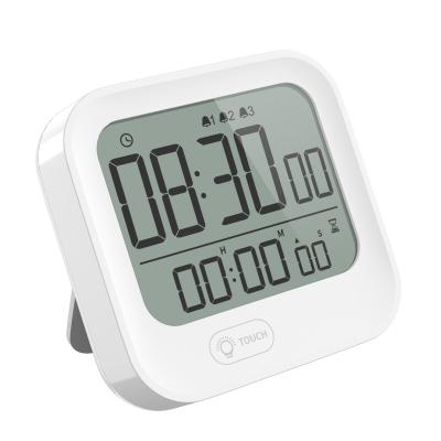 China Classroom Viable Exam Flash Mode Light Up 60 Minute Time Countdown Analog LCD Digital Silent Visual Timer For Study Set Time Reminder 90g for sale