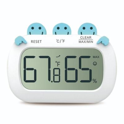 China Alarm and Nap/Sunny/Sunny with Cloudy/Cloudy/More New 2018 Digital Rain Hygrometer for Room Garden and Warehouse with Max MIN Record Function for sale