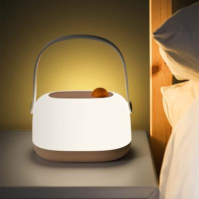 China Modern Silicone Night Light Modern Silicone LED USB Baby Nursery Bag Shape Design Lamp Breathable LED Night Light for sale