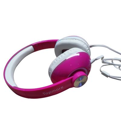 China Headband Topmore Portable Handsfree Noise Canceling Headsets Wireless Earphones for sale