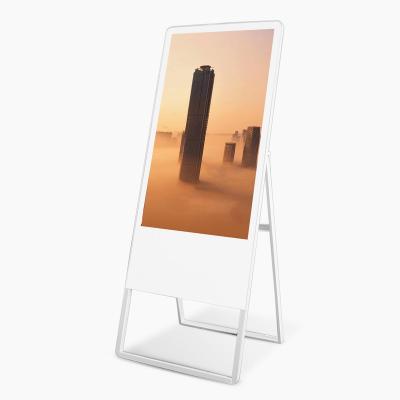 China Indoor indoor floor standing digital signage poster support USB /WIFI /Portable P1.86 P2 P2.5 P3 LED display digital signage for sale