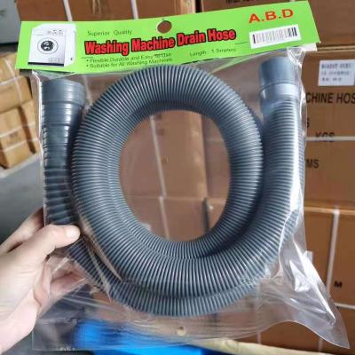 China Universal Drain PVC Washing Machine Accessories Flexible Tubing Household Washing Machine Extension Tube Dehydration Hose Outlet for sale