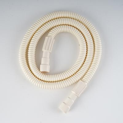 China PE SPARE PARTS OF WASHING MACHINE OUTLET HOSE WITH HOOK AND GRAY COLOR FOR for sale