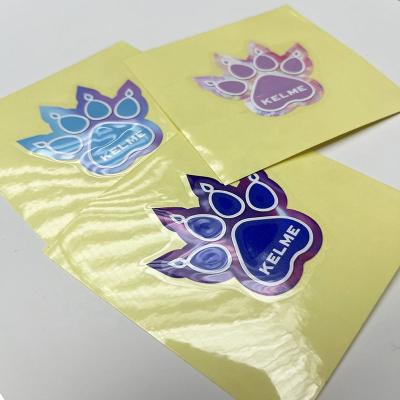 China Sustainable Customized Iron On Heat Transfer Label Embossed Heat Transfer Apparel Labels Heat Transfer Color Labels for sale