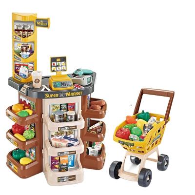 China Expand Christmas Educational Toys Hot Selling Christmas Gifts Children's Kitchen Set Supermarket Games for sale